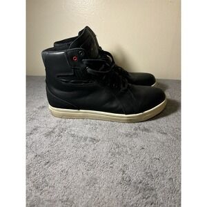 TCX 9400W Street Ace WP Black Motorcycle Ankle Boots Men's US Size 9 EU 43